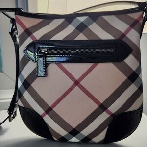 Burberry Super Nova Check Dryden Crossbody Bag